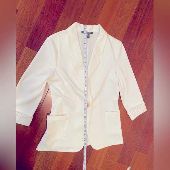 Suzy Shier White Blazer M - NWOT - Picture 7 of 9
